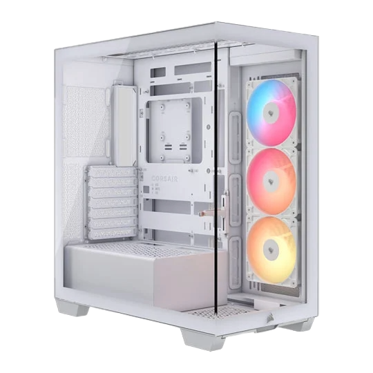 Corsair 3500X RS-R ARGB Mid Tower Gaming Case in White